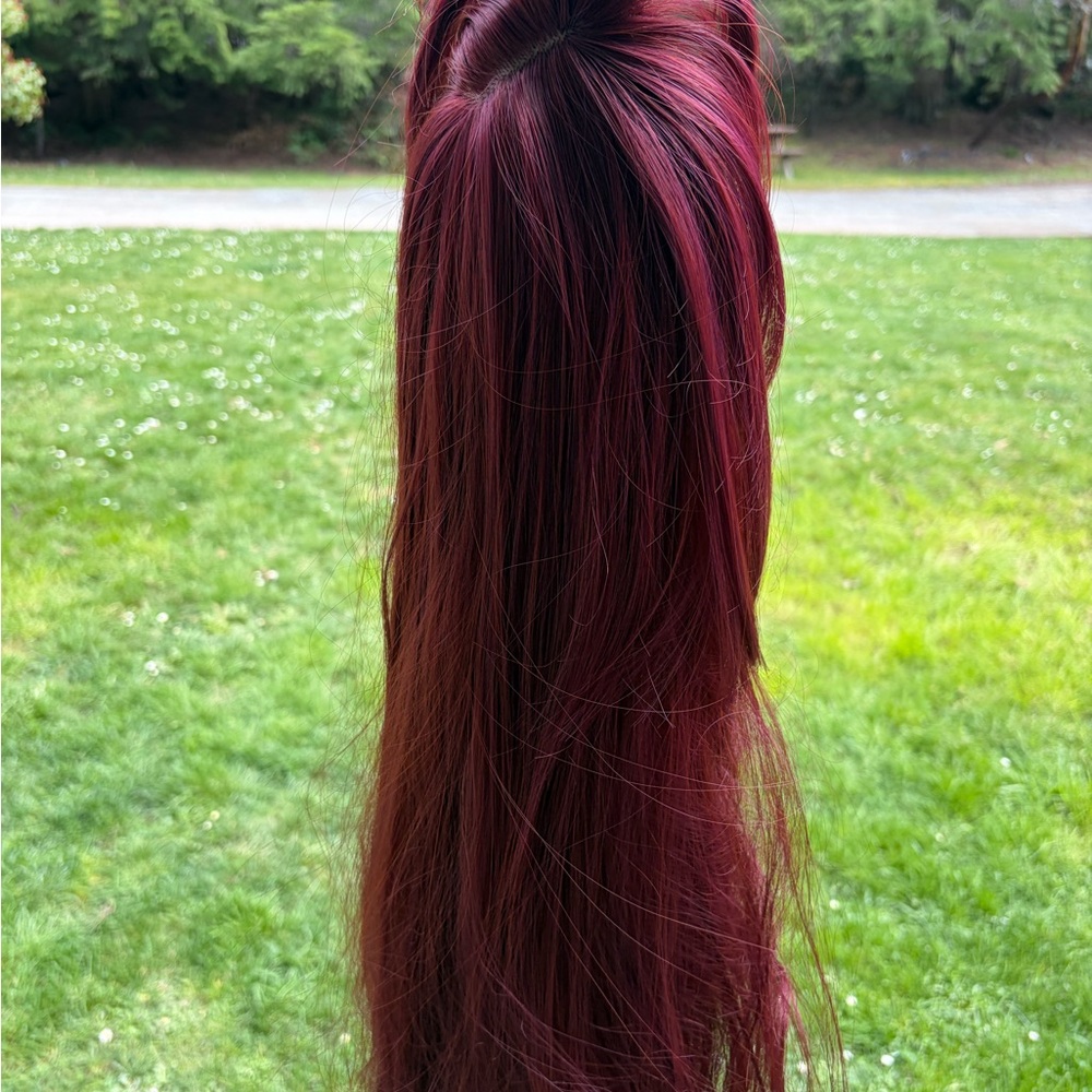 Burgundy Women’s Hair Extension - Unbranded